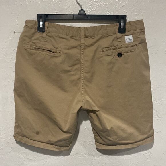 PS Paul Smith Pima Cotton Flat Front Shorts Size 30 Excellent Condition Inseam 8 - Picture 7 of 7